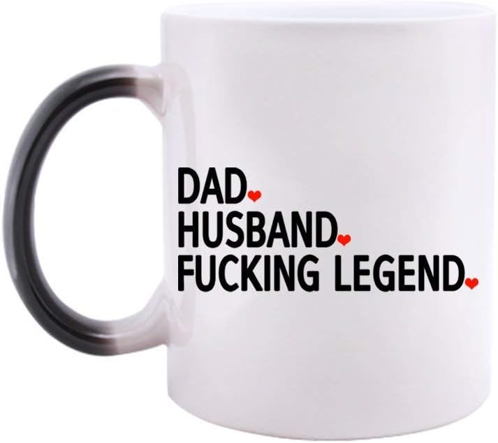 dad husband legend mug
