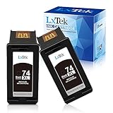LxTek Remanufactured Ink Cartridge Replacement For HP 74XL (2 Black) CB336WN High Yield