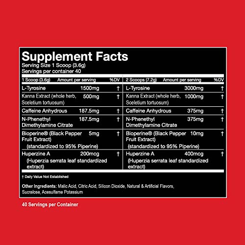 Gorilla Mode Stim Energy PreWorkout Formula Intense Focus & Clean