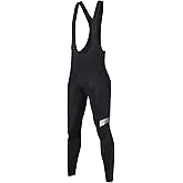 Santic Men's Cycling Bibs Pants Cycle Wear Tights 4D Padded Road Bike Long Pants with Pocket