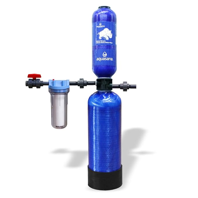 Aquasana EQ300 Rhino House Filter & FREE Decanter & AquaKoozy