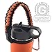 Gearproz HydroCord 1.0 Handle with Wide Mouth Ring and Carabiner, Compatible with 12-64 oz Water Bottles, Hydroflask 1.0, Iron Flask, Thermoflask & Wide Mouth 2.28