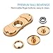 Posife EDC Spinner Fidget Toy - Metal -R188 Bearings - Table Top & Hand Spinning - For Relieving Stress, Anxiety & Boredom - For Kids & Adults