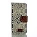 iPhone 5s SE Case,iphone 5 5s SE Wallet Case,MT Mall for iPhone 5 5s SE PU Leather Case Wallet Card Case Magnetic Design Flip Folio Leather Cover Kickstand Cover Case with Totem Pattern