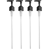 Mini Coffee Syrup Pump Dispenser (4 Pack) &ndash; 2cc (&frac12; TSP) Precise Dose &ndash; Fits 12.7oz / 375ml Mini Torani Syrup Bottles &ndash; Leakproof Strong Pump for Coffee, Drinks &amp; Flavoring
