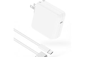 T ATHINK Charger for MacBook Air 13 15 inch M2 M3 2024 2023 2022 2021 MacBook Pro 14 inch M1 M2 M3, 70W USB C Power Adapter, 6.6FT USB C to 3 Braided Cable, Powerful Connect, Super Durable, Original Quality