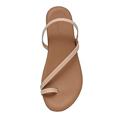 CUSHIONAIRE Women's Catalina toe ring Sandal with