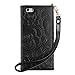 iPhone 6s Case, iPhone 6s Wallet Case, Crosspace Embossed Envelope Flip Holster PU Leather Cover Magnetic Protective Folio Shell Card Holders for Apple iPhone 6 and iPhone 6s 4.7