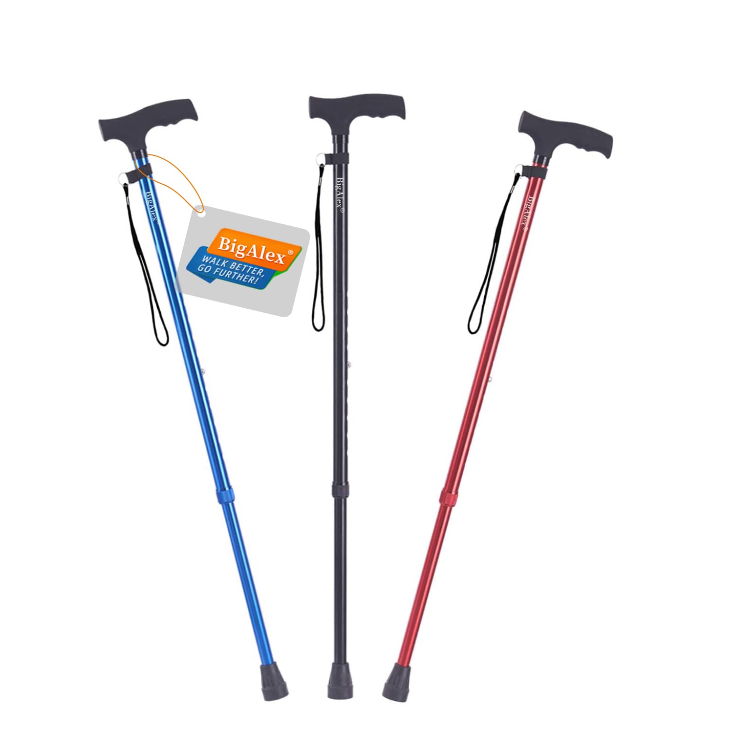 ビグアレクス ステッキ レッドの商品画像