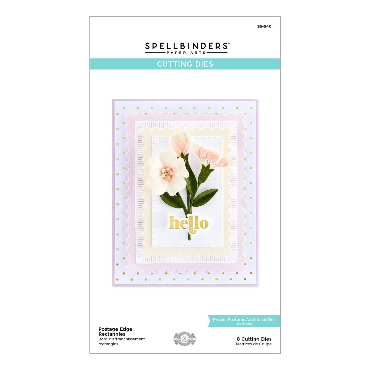SPELLBINDERS Postage Edge Rectangles