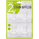 Grosmimi Replacements (Straw only 4-counts, Stage 2)