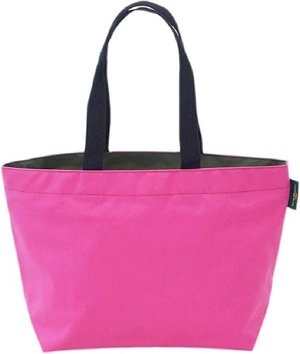 Amazon エルベ シャプリエ Herve Chapelier エルベ バッグ 1024n トートバッグ ナイロン スクエアショルダーa4 L ピンクｘカーキ 並行輸入品 トートバッグ