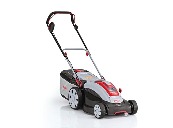 AL-KO Akkurasenmäher Moweo 38.5 Li (Lithium-Ionen Akku 36 V / 4 Ah, 37 cm Schnittbreite, leicht und wendig, für Rasenflächen 