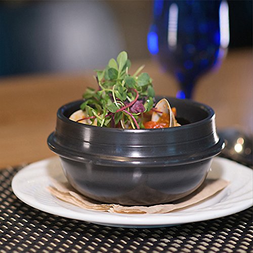 Korean traditional cooking bowl soup and stock pot hot pot dual