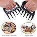 VOTECOM BBQ Meat Claws Solid Blades (2 Pack) - Barbecue Bear Paws Shredder Claws, Black