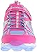 Skechers Kids Skech Air-80358L Bungee and Strap Sneaker (Little Kid/Big Kid), Neon Pink/Periwinkle, 3 M US Little Kid
