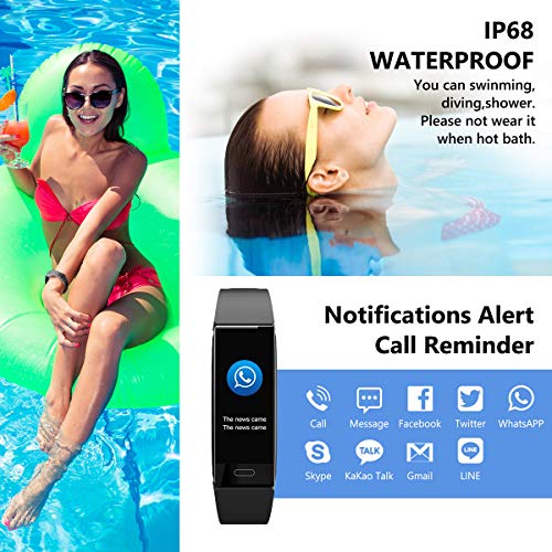 Mgaolo Fitness Tracker,Waterproof Activity Tracker with Blood Pressure