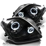 Spyder Auto Honda Prelude Black Halogen Projector Headlight