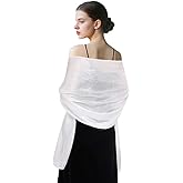 Jmkcoz Women's Pashmina Shawls and Wraps for Evening Dresses Wedding Shawl Wraps Bridal Scarve for Women Bridesmaid Scarf