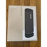 Sonos Roam and Wireless Charger Bundle - Black - Waterproof and Wireless Ultra Portable Bluetooth or WiFi Smart Speaker