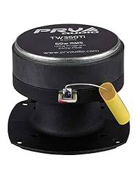 1 par de altavoces PRV Audio TW350Ti de titanio Bullet Pro o coche Super Tweeter 240 W 8 ohmios