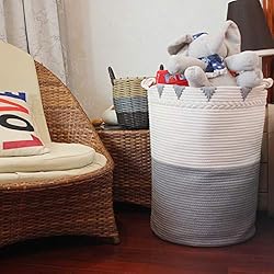 TerriTrophy XXXL Large Cotton Rope Bakset 22"x16"x