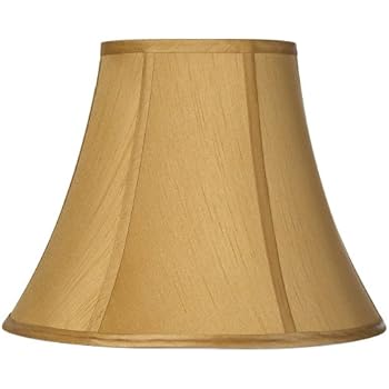 Coppery Gold Bell Lamp Shade 7x14x10.5 (Spider