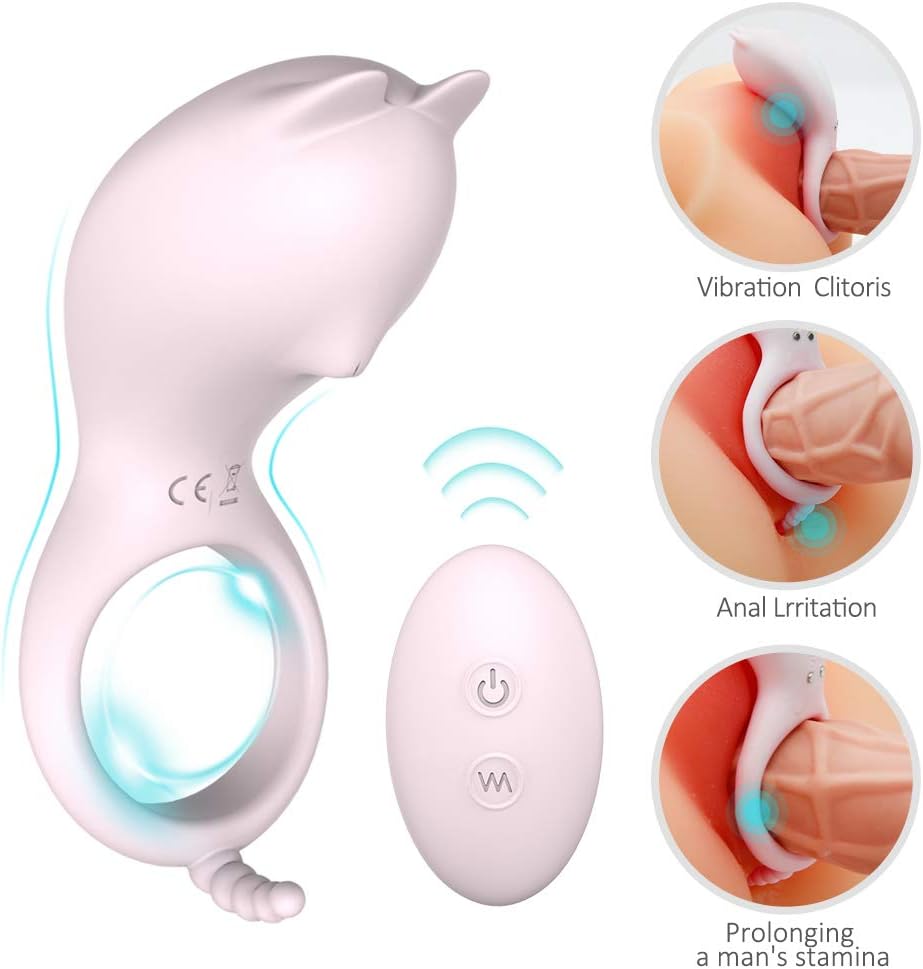 Soft Relax Massage Wireless Quiet Còckring Relax Toy Powerful Strong Vibration Delay Ring Silicone Massage Ring USB Charging Ceinim Relax Toys