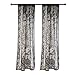 DII Happy Halloween Lace Spider Web Window or Door Panel Decoration - 1 Panel, 38 x 84