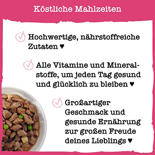 Purina BENEFUL zoete-eter hond Kip & Rundvlees, 10 stuks (10 x 400 g) - Afbeelding 3