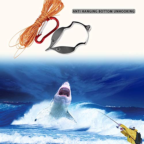 Angel-Entkopplungsgerät Angelköder Snag Remover mit Seil Angelzange Haken Entfernung Tackle Tool – Bild 6