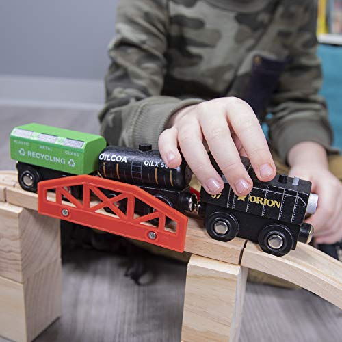 image for Conductor Carl Build-a-Bridge Set (11 pcs.) | Includes 1 Rail Bridge, 