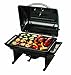 Cuisinart CCG-100, Portable GrateLifter Charcoal Grill, 17.7