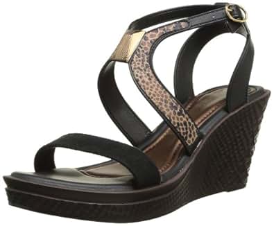 Amazon.com | Grendha Brasil Allure Wedge Black Womens Sandals, Size 10 | Flip-Flops