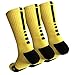 MUMUBREAL Men's Basketball Socks Cushioned Dri-Fit Athletic Crew Socks