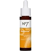 No7 Radiance+ 15% Vitamin C Serum, 0.84 oz | Radiance-Boosting Formula, For Glowing Skin, Re-Energizing, For Daily Use