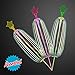 Light Up LED Sparkling Spinner Toy (Set of 12)
