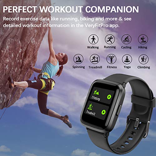 Lintelek Smart Watch Blood Pressure Monitor, Blood Oxygen Monitor