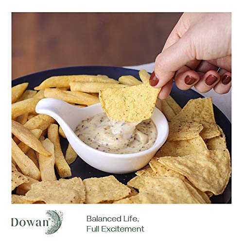 DOWAN Soy Sauce Dish, Charcuterie Bowls, 3 Oz Dipping Bowls with