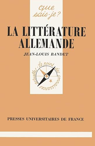 Download La Littérature allemande PDF