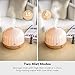 500mL Diffusers for Essential Oils, TaoTronics Diffuser with Remote Control Up to 20 ft, Wood Grain Base, Cool Mist Humidifier for Kids, Dual Mist Mode, 14 Colors Lighting & Waterless Shut-Off