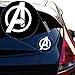 Yoonek Graphics Avengers Decal Sticker for Car Window, Laptop and More. # 528 (4