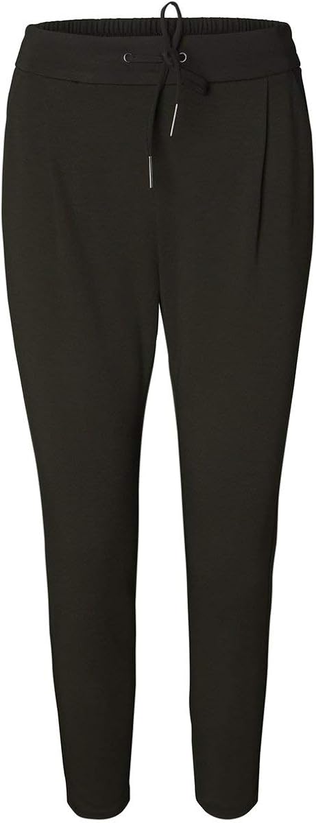 Vero Moda Women's Casual Trousers, Green (Peat), L / 32L, 6 UK/L