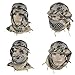 M-Tac Shemagh - Military Army Tactical - Desert Head Scarf - Neck Wrap (Tan/Black)