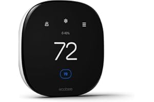 ecobee Smart Thermostat Enhanced - Programmable Wifi Thermostat - Works with Siri, Alexa, Google Assistant - Energy Star Certified - Smart Home