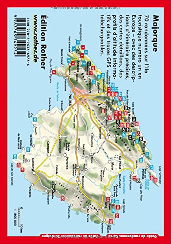 Majorque Les 65 Plus Belles Randonnees Entre Mer Et Montagne Gps Goetz Rolf Abarca Jocelyne Amazon Fr Livres