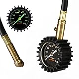 Summit Tools Heavy Duty Tire Pressure Gauge with Hold Valve (0-100 PSI) - ANSI B40.1 Certified Accuracy with Large 2
