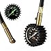 Summit Tools Heavy Duty Tire Pressure Gauge with Hold Valve (0-100 PSI) - ANSI B40.1 Certified Accuracy with Large 2