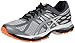 ASICS Men's Gel Cumulus 17 Running Shoe, White/Silver/Hot Orange, 8.5 M US