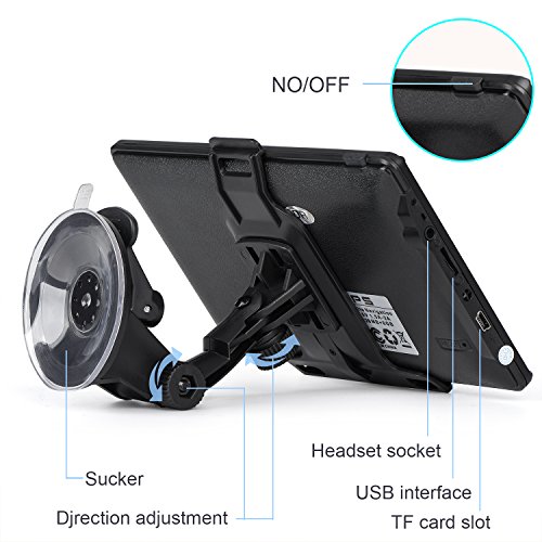 HighSound-7-inch-8GB-Navigation-System-for-Cars-Car-GPS-Spoken-Turn-to-turn-Traffic-Alert-Vehicle-GPS-Navigator-Lifetime-Map-Updates